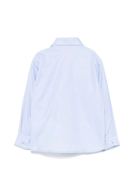 Camicia con ricamo MANUEL RITZ | MR2780AZZURRO